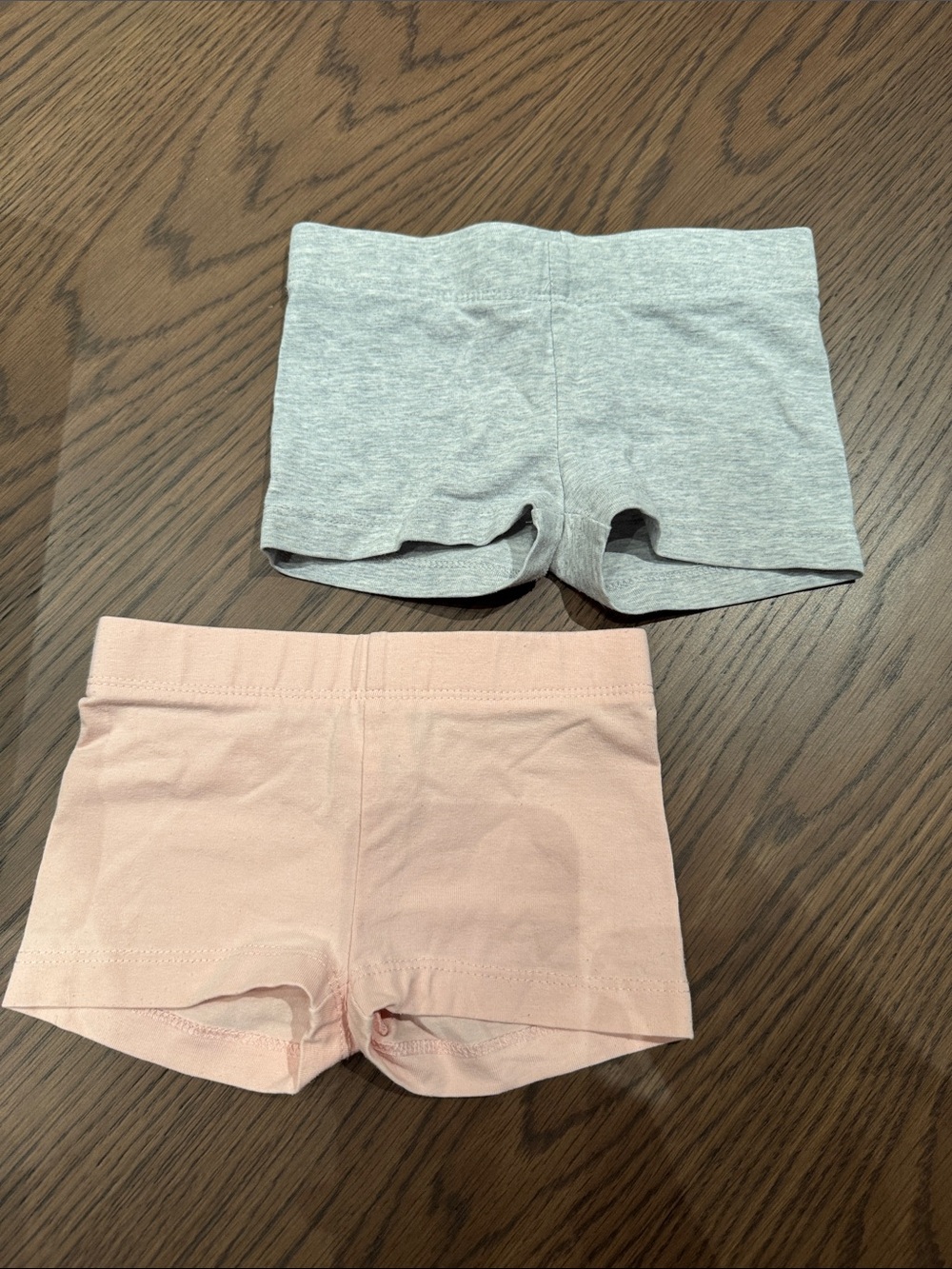 Tucker + Tate Pink and Light Gray Kids Stretch Shorts
